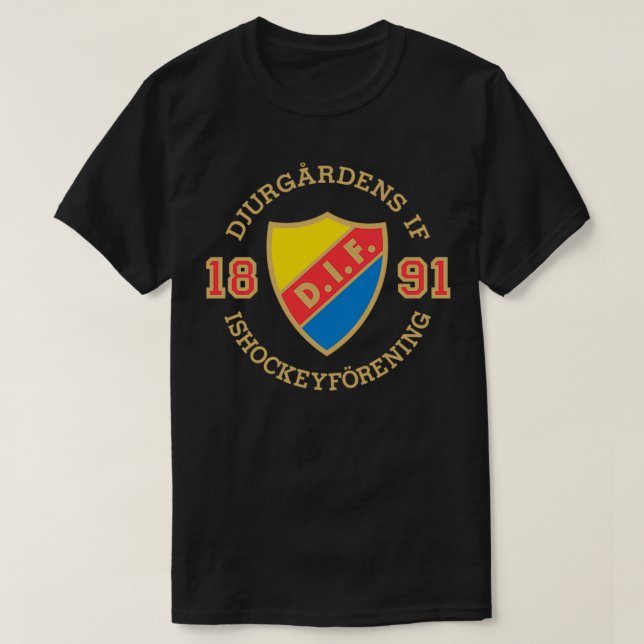 Djurgardens IF Hockey 1 T-Shirt (Design Front)