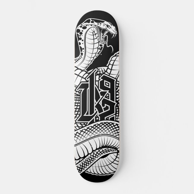 DK92 Cobra Logo - Skateboard (Front)