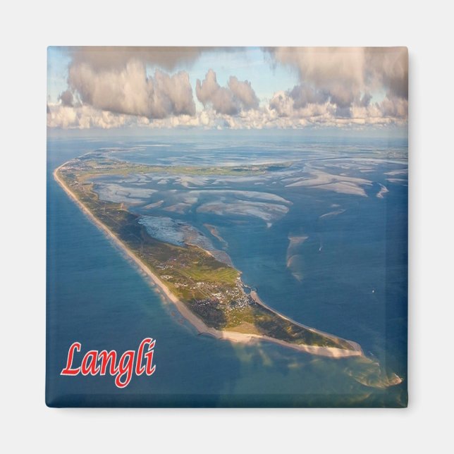 DK - Denmark - Frisian Islands - Langli Magnet (Front)