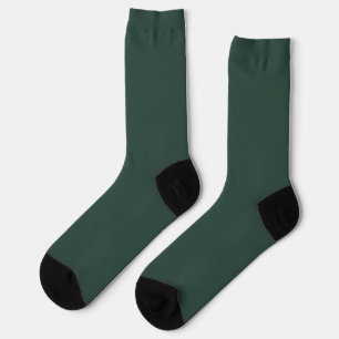Dk Green Premium Sports Dress Crew   Socks