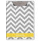 Dk Grey White LG Chevron Pineapple Name Monogram