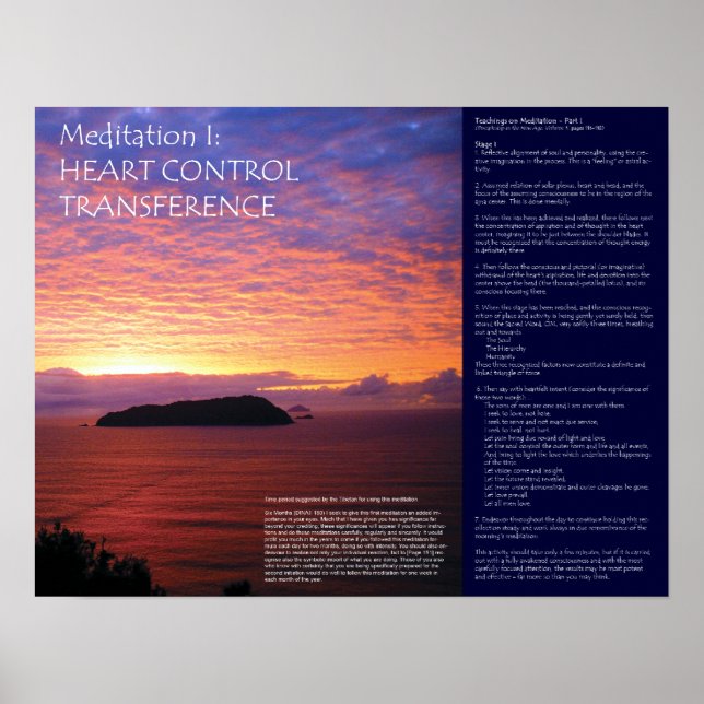 DK Meditation Series: Meditation I Poster (Front)