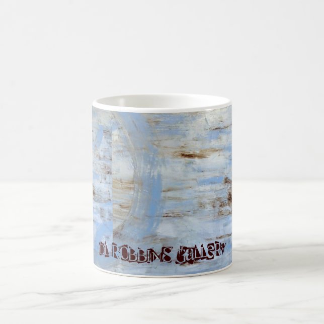 DL Robbins Gallery Sky Blue Circle Mug (Center)