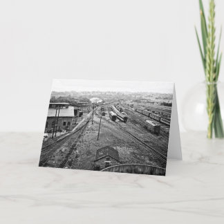 DL & W RR Scranton Pa. Greeting Card