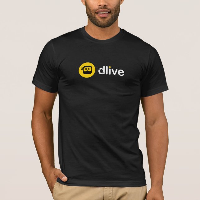 DLive Logo Front Chest T-Shirt (Front)