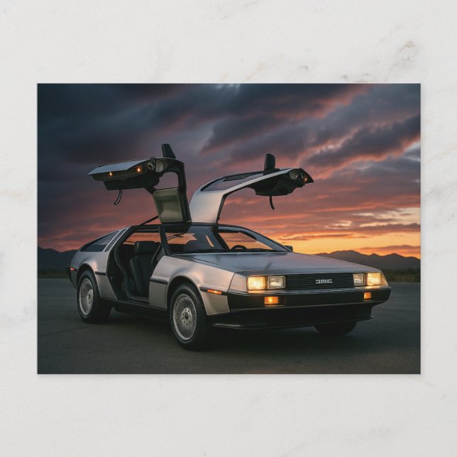 DMC 12 POSTCARD (Front)