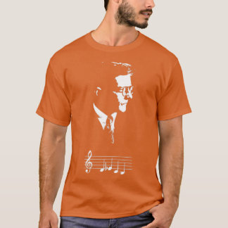 Dmitri Shostakovich DSCH motif musical notes Gift  T-Shirt