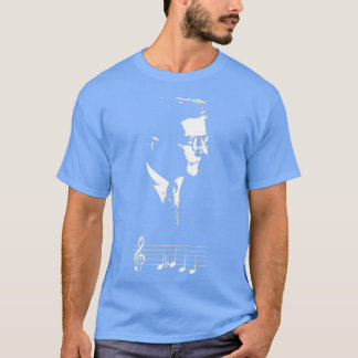 Dmitri Shostakovich DSCH motif musical notes Gift  T-Shirt