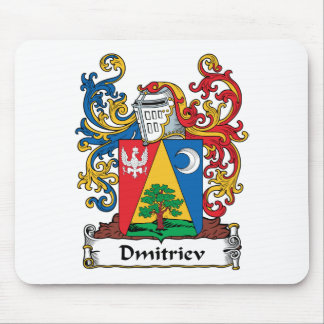 Dmitriev Family Crest Mouse Pad