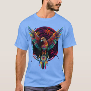 DMT Art Shamanic Eagle 1 T-Shirt