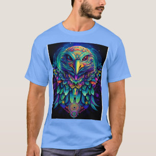 DMT Art Shamanic Eagle 5 T-Shirt