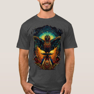 DMT Art Shamanic Eagle T-Shirt