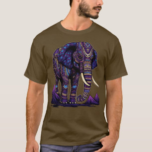 DMT Art Style Elephant 5 T-Shirt