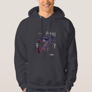 DMT SPIRITUAL GRAFFITI - HORUS RA ANKH OM MANI HOODIE