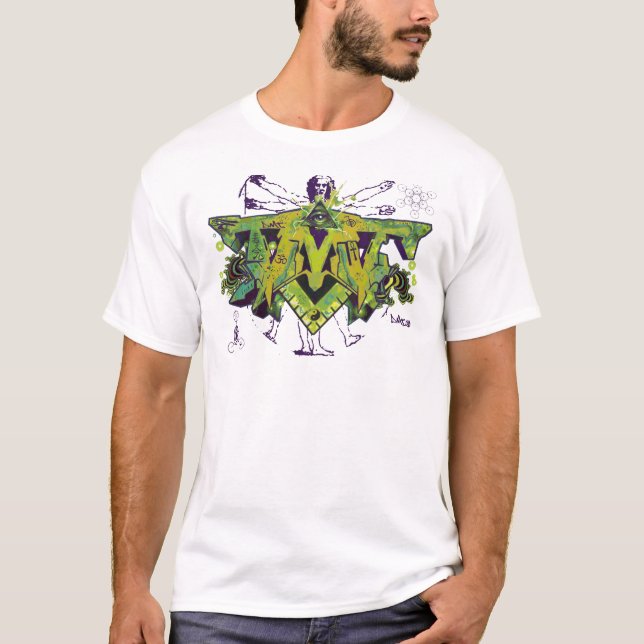 DMT SPIRITUAL GRAFFITI T-Shirt (Front)
