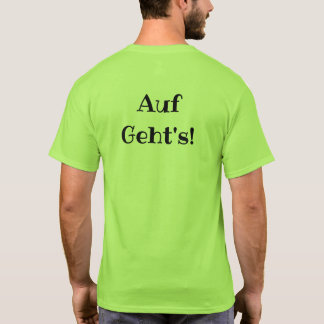 DMV Auf Geht's! T-shirt Black Logo