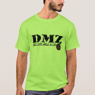 DMZ Demilitarised Zone no war no h8 no man's land T-Shirt