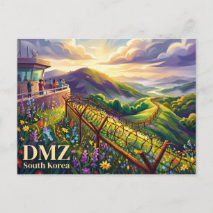 DMZ (Demilitarised Zone) South Korea Postcard