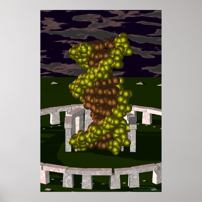 DNA at Stonehenge Poster (Front)