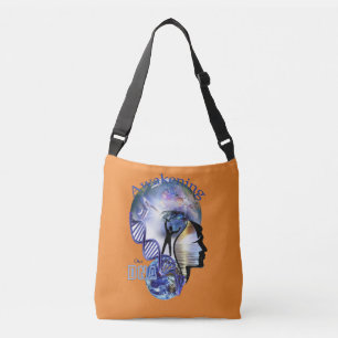 DNA Awakening design Crossbody Bag
