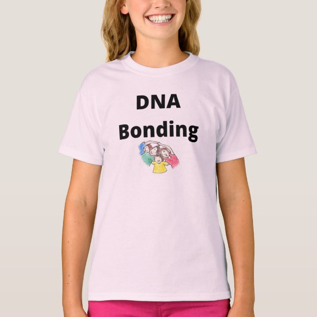 DNA Bonding Girls' Basic T-Shirt (Front)