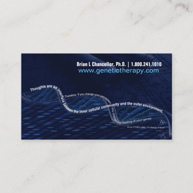 DNA Business Cards (Front)