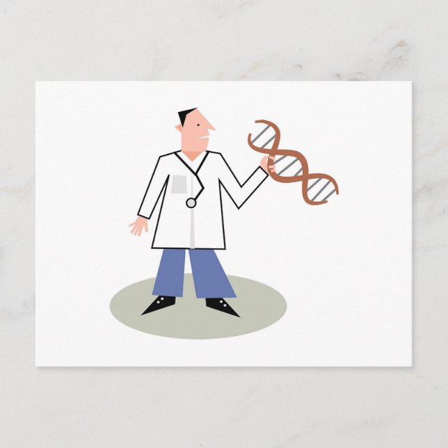 DNA Doctor Postcard (Front)