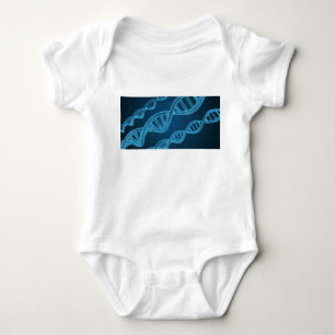 DNA Double Helix Baby Bodysuit