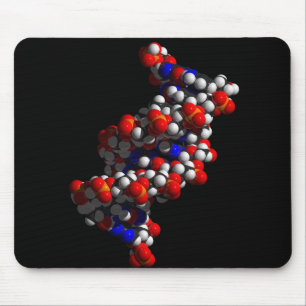 DNA Double Helix Model Mouse Pad