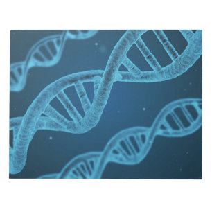 DNA Double Helix Notepad