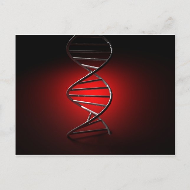 DNA Double Helix Postcard (Front)