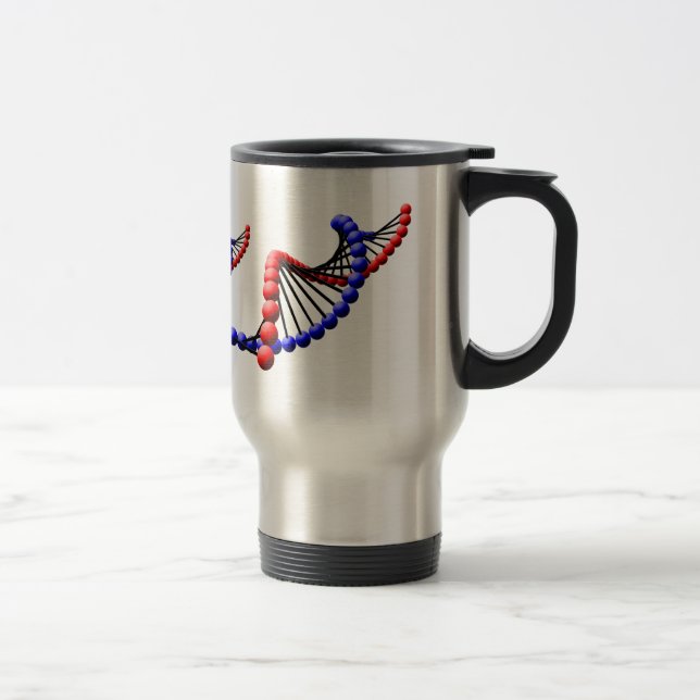 DNA - Double Helix Reusable Travel Mug (Right)