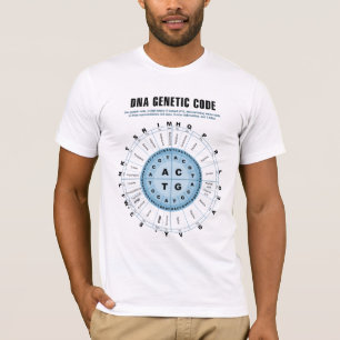 DNA Genetic Code Chart T-Shirt
