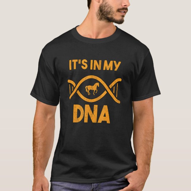 Dna Horse T-Shirt (Front)