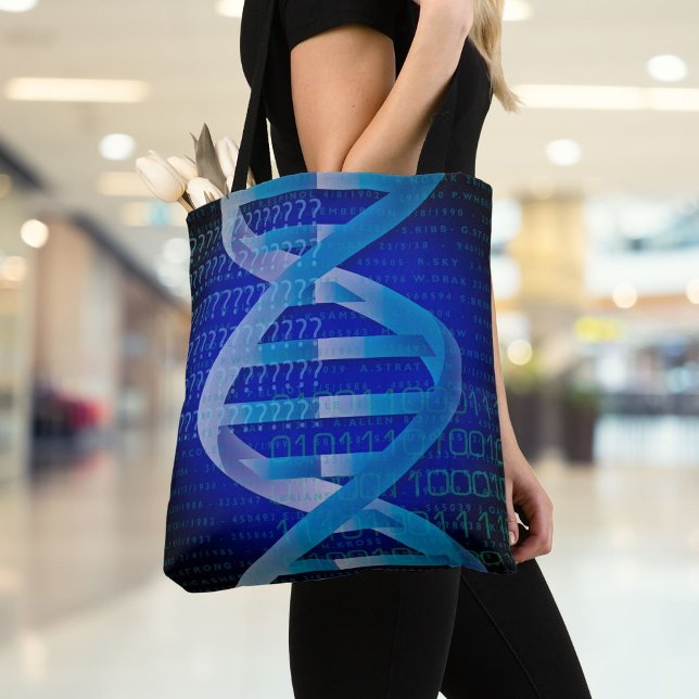 DNA ID Blue Medical Science Tote Bag (DNA ID Blue Medical Science Tote Bag)