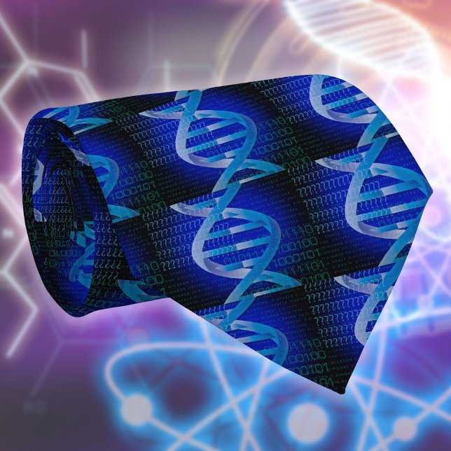 DNA ID Medical Science Blue Tie (DNA ID Medical Science Blue Tie)