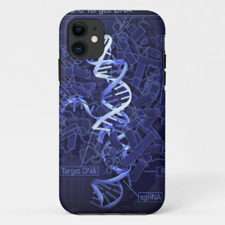 DNA in complex with Cas9 protein and guide RNA iPhone 11 Case