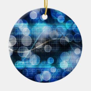 DNA Medical Science Ceramic Tree Decoration