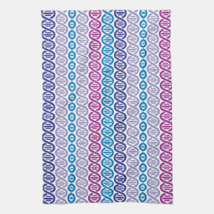 DNA Pattern Tea Towel