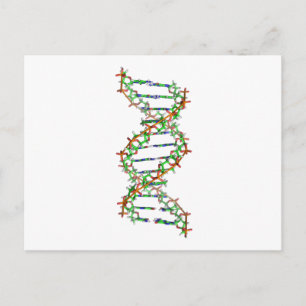 DNA - science/scientist/biology Postcard