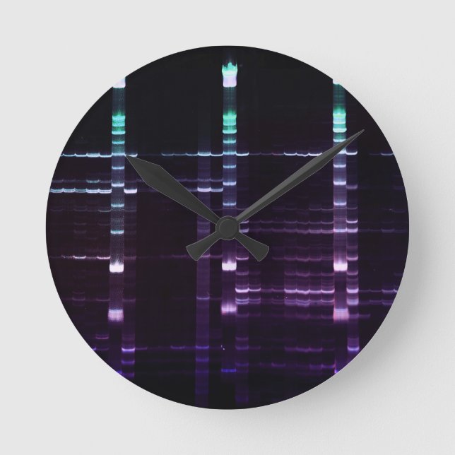 DNA Sequencing Gel 2 Round Clock (Front)