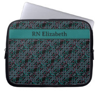 DNA Snake Chasing Tail Pattern Nurse Name