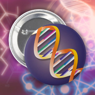 DNA Spotlight Medical Science 6 Cm Round Badge