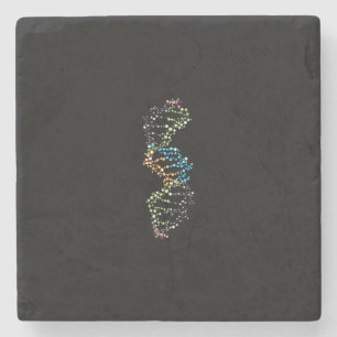 DNA Strand Stone Coaster