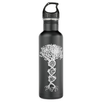 DNA Tree of Life Science Genetics Biology Genealog 710 Ml Water Bottle