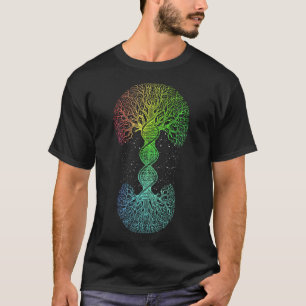 Dna Tree Of Life Science Of Genetics Earth Day Gen T-Shirt