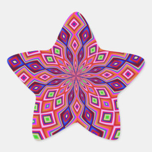 DNA Twist Star Sticker