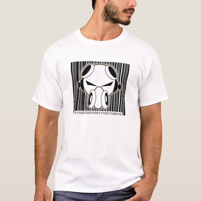 Dnb Binary Barcode T-Shirt (Front)
