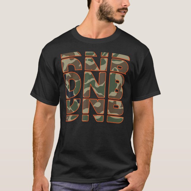 DNB Drumandbass Junglist T-Shirt (Front)