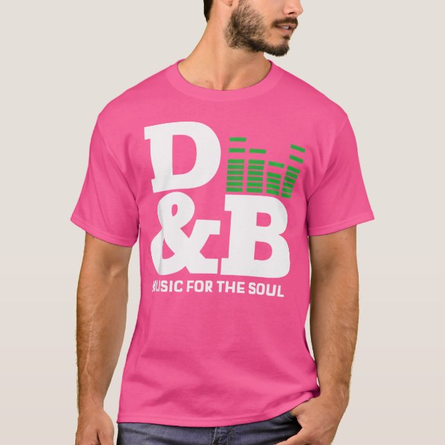 Dnb Music Liquid Dubstep Drum And Bass T-Shirt (Front)
